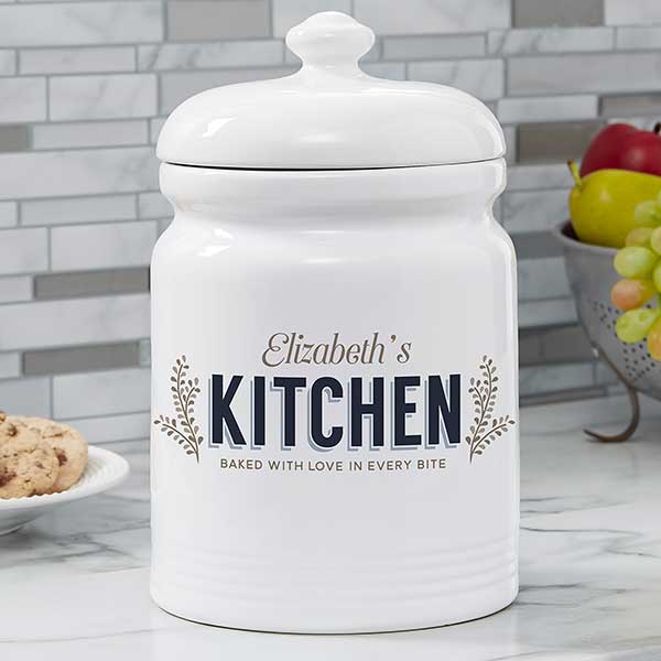 Personalized Cookie Jar - Her Kitchen - 18639