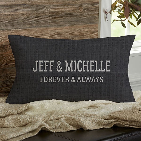 Personalized Throw Pillows - Established Home - 18647