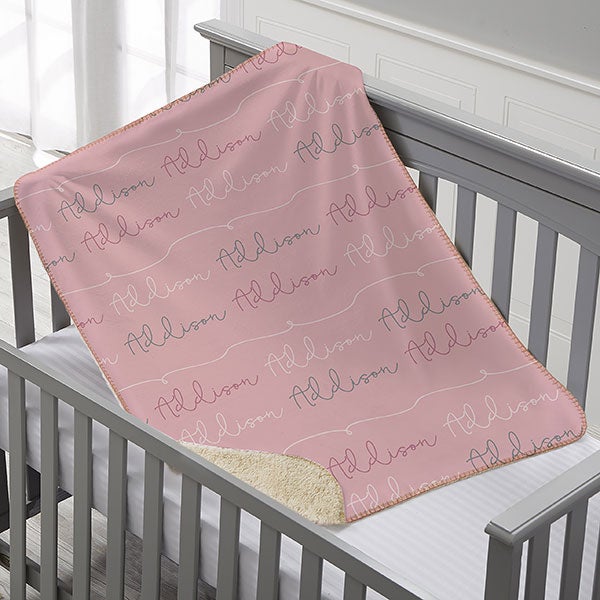 Baby Girl Name Personalized Baby Blankets - 18669