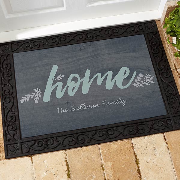 personalized door mats diy