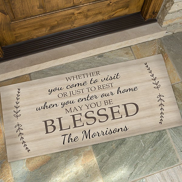 Personalized Doormats - May You Be Blessed - 18746