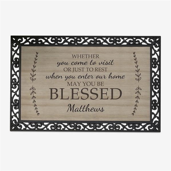 Personalized Doormats - May You Be Blessed - 18746