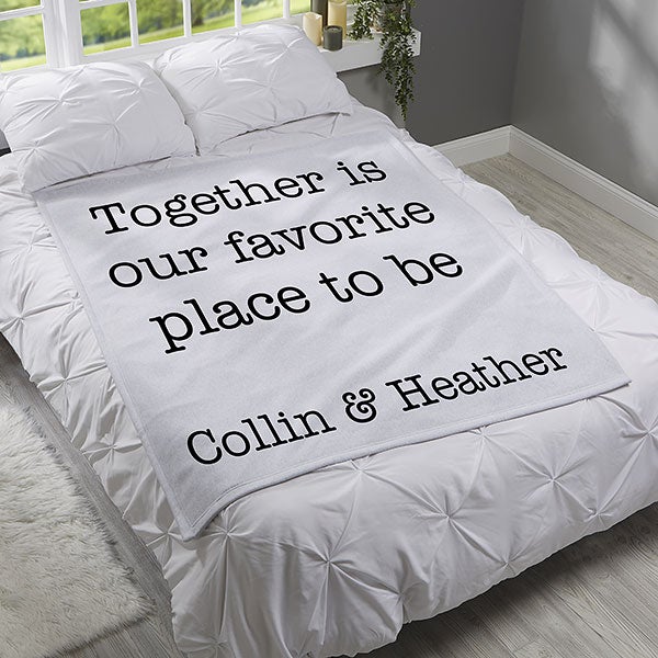 Personalized Blankets - Romantic Expressions - 18751