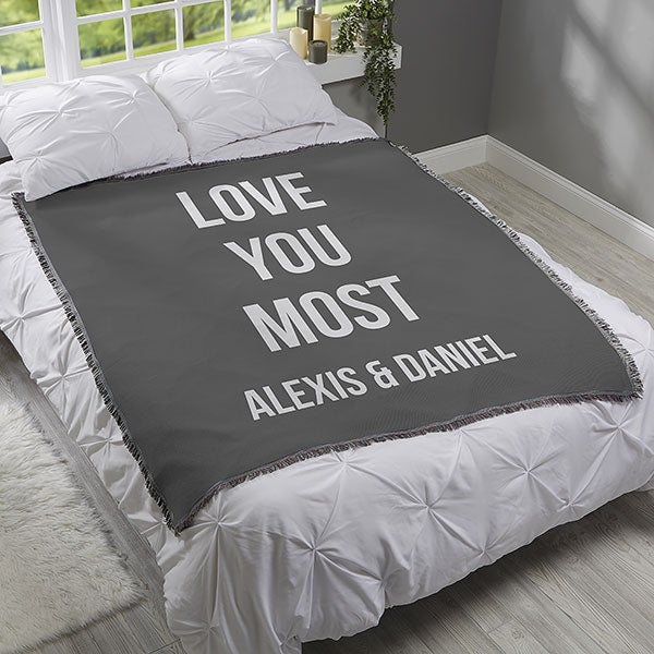 Personalized Blankets - Romantic Expressions - 18751