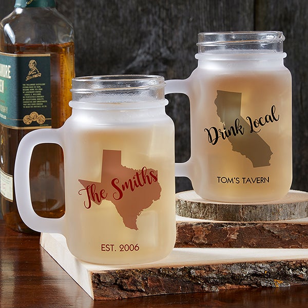 Personalized Mason Jars - State Pride - 18773