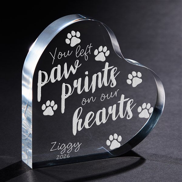 Personalized Pet Memorial Heart Keepsakes - 18794