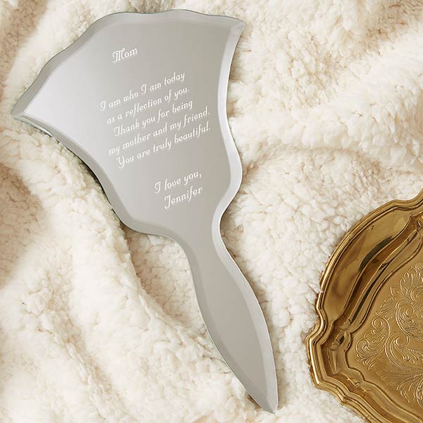 Create Your Own Engraved Handheld Mirror