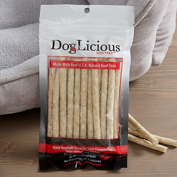 DogLicious Munchy Sticks 20pk Rawhide Dog Treats