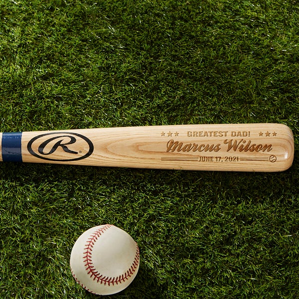 Engraved Baseball Bat