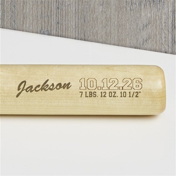 Baby Announcement Personalized Mini Baseball Bat - 18952