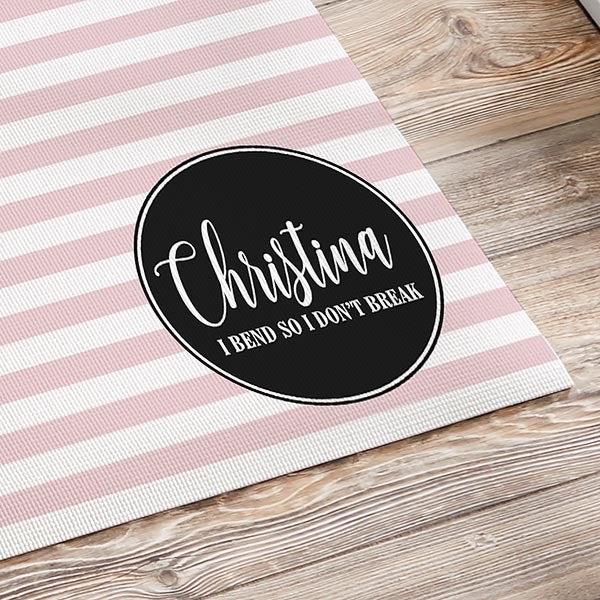 Personalized Yoga Mats Name Meaning