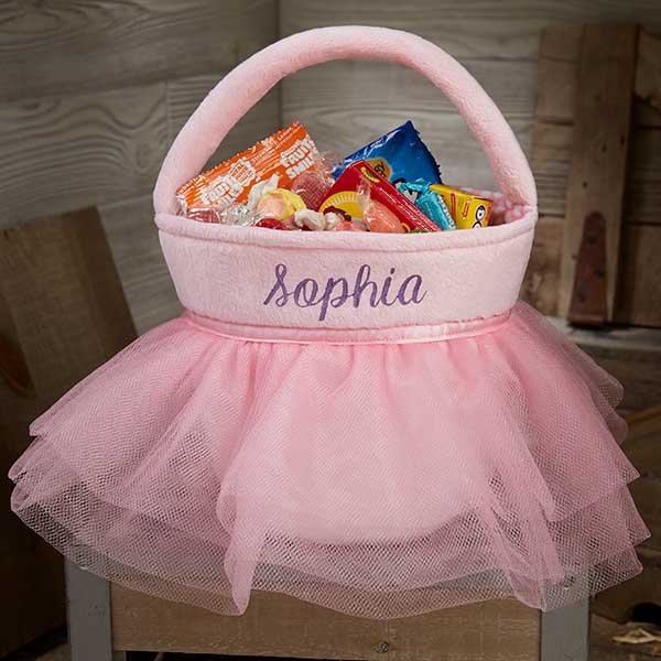 Personalized Ballerina Tutu Princess Treat Bags - 18995