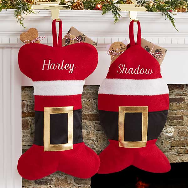 Great Dane Christmas Stockings Personalized for Dogs