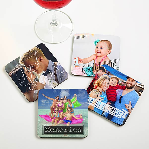 Personalized Photo Coasters - Photo Expressions - 19071