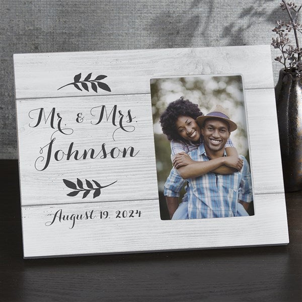 Farmhouse Wedding Personalized Picture Frames - 19097