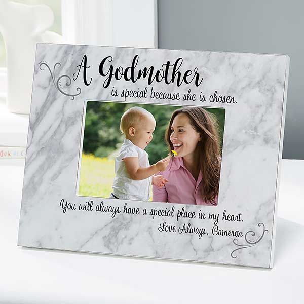 Godmother Photo Frame Christmas Birthday Mothers Day Christening Favour Gift