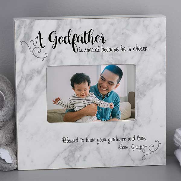 Personalized Godparent Picture Frames - 19104