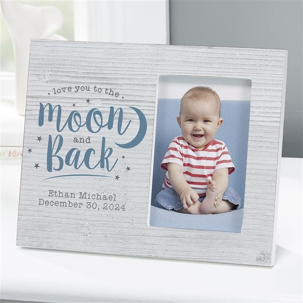 Love You To The Moon Personalized Baby Picture Frame - 19125