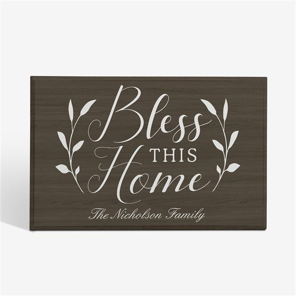 Personalized Shelf Decor - Bless This Home - 19129