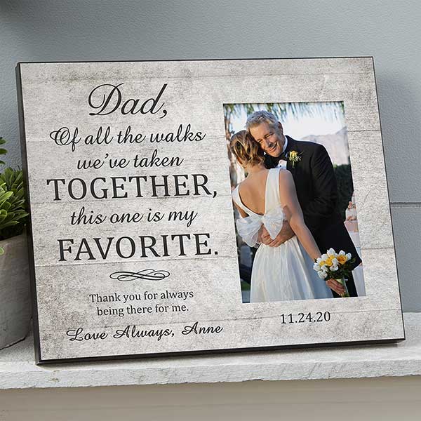 Me and My Daddy Personalised Picture Photo Frame Keepsake Birthday Gift