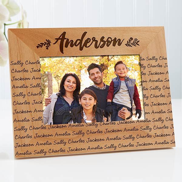 Personalized wood NAME FRAME//ANY NAME-w//o frame-8x10