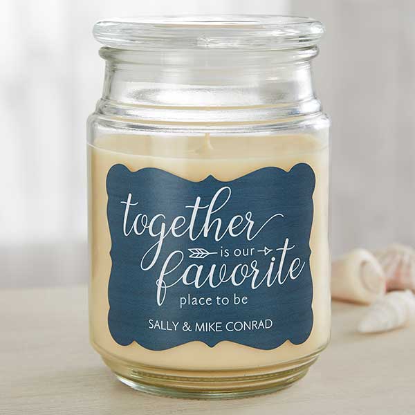 Our Favorite Place - Personalized Scented Candles - 19202