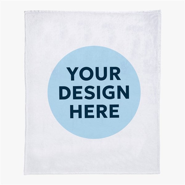 Personalized Logo Fleece Blanket  - 19206