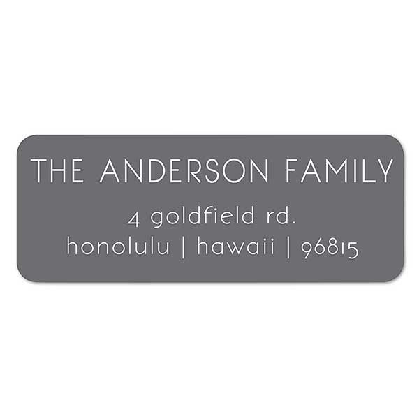 Custom Return Address Labels - Simply Styled - 19209