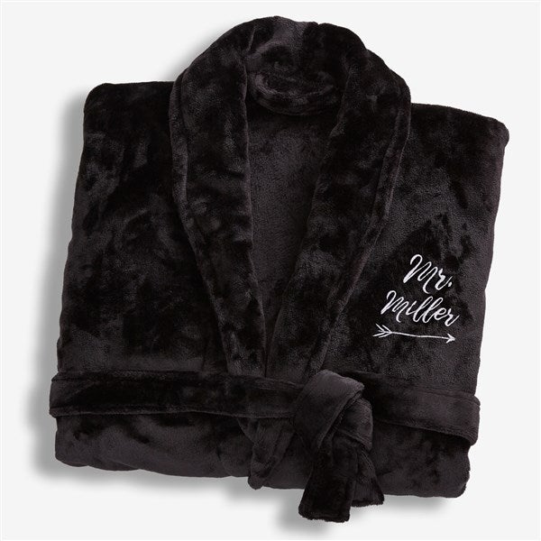 Personalized Mr & Mrs Luxury Bathrobes - 19219