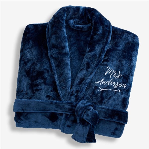 Personalized Mr & Mrs Luxury Bathrobes - 19219