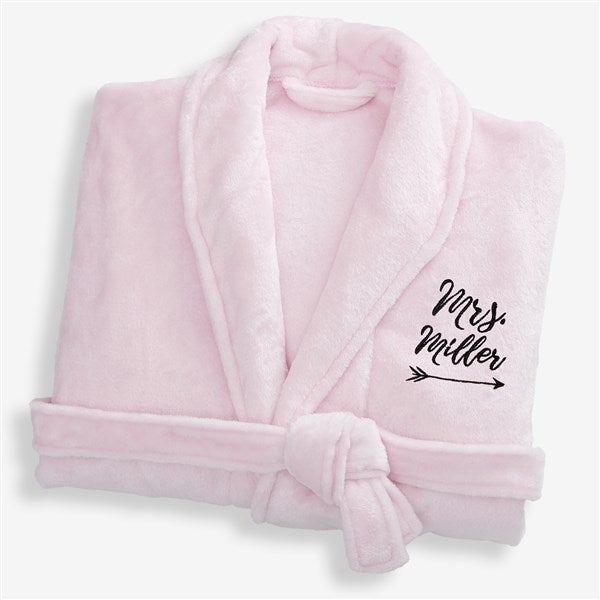 Personalized Mr & Mrs Luxury Bathrobes - 19219