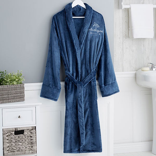 Personalized Mr & Mrs Luxury Bathrobes