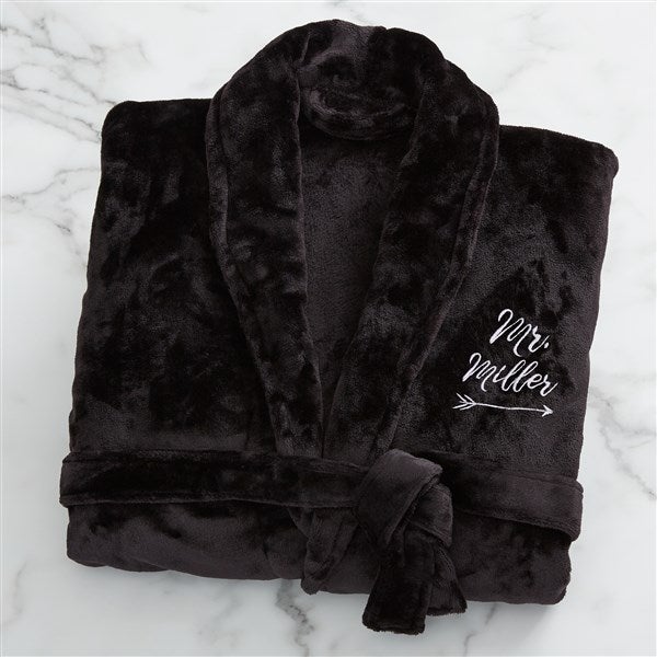 Personalized Mr & Mrs Luxury Bathrobes - 19219