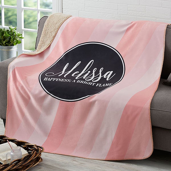 Personalized Name Blankets - Name Meaning - 19258