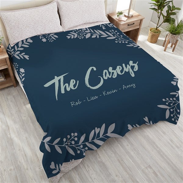 Personalized Rustic Blankets - Cozy Home - 19265