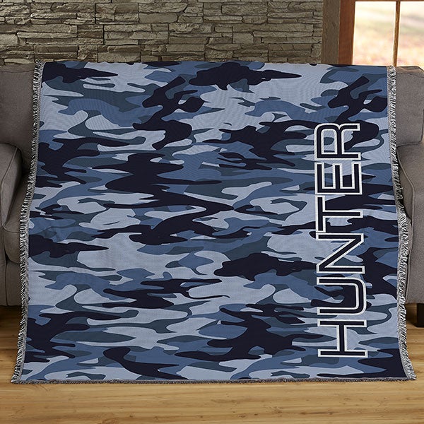 Personalized Camo Blankets - 19306