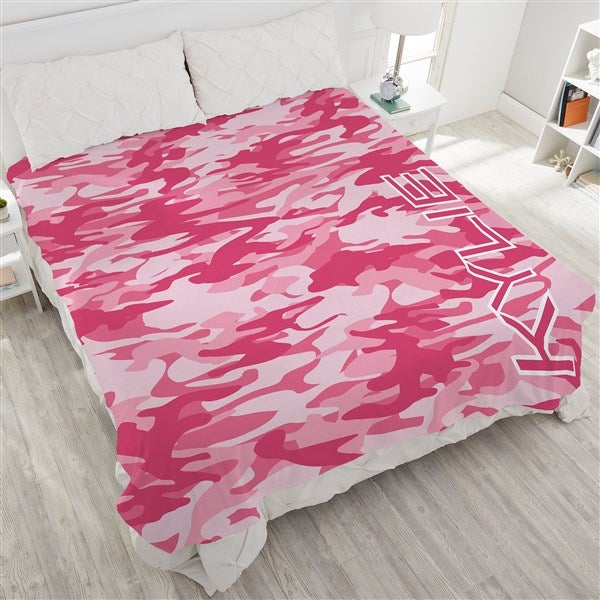 Personalized Camo Blankets - 19306