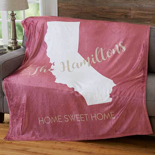 Personalized State Blankets - State Pride - 19308