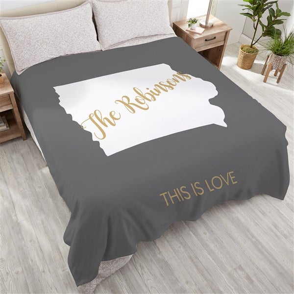 Personalized State Blankets - State Pride - 19308