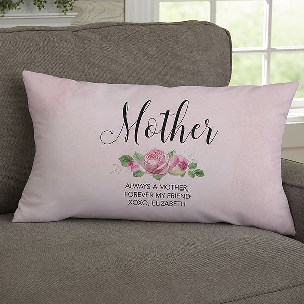 Home Is Where Mom Is Personalized Throw Pillows - 19324