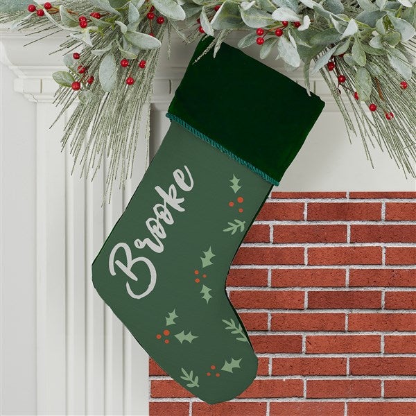 Christmas DIY Kit  Personalized Stocking Tags - The little Green Bean