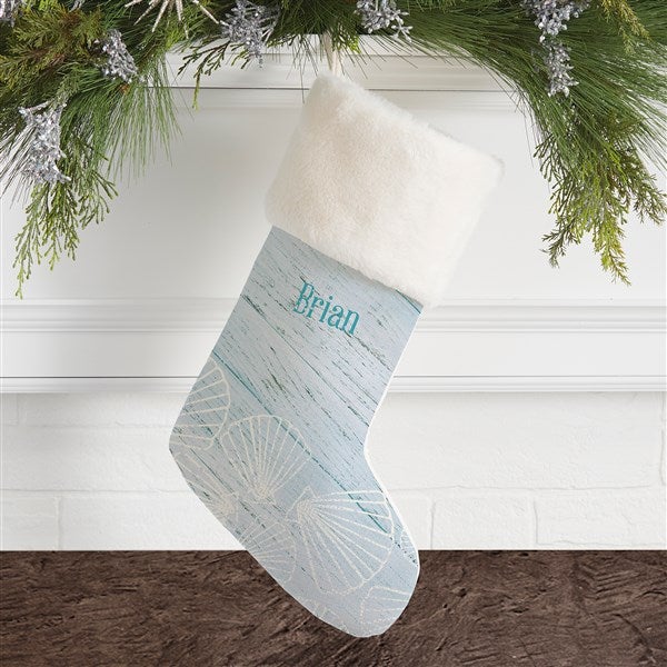 Personalized Coastal Christmas Stockings - 19355