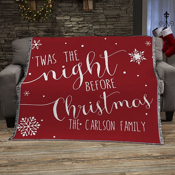 Personalized Christmas Blankets - Christmas Quotes - 19359