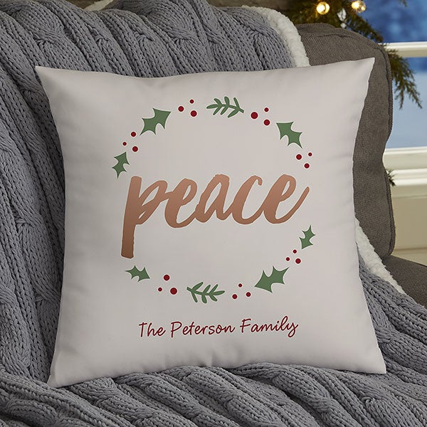 Personalized Holiday Pillows - Cozy Christmas - 19380