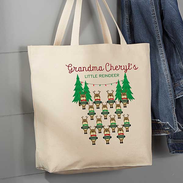 large christmas tote bags