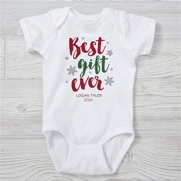 Personalized Baby Christmas Clothes - Best Gift Ever - 19393