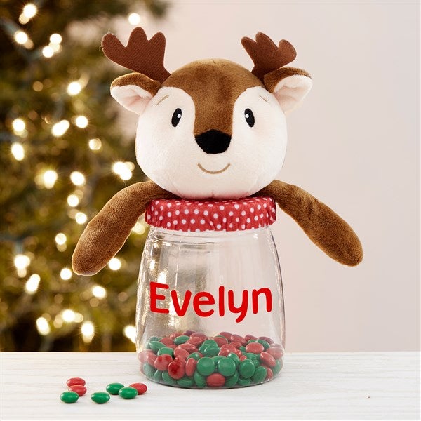 Personalized Christmas Candy Jars - 19395