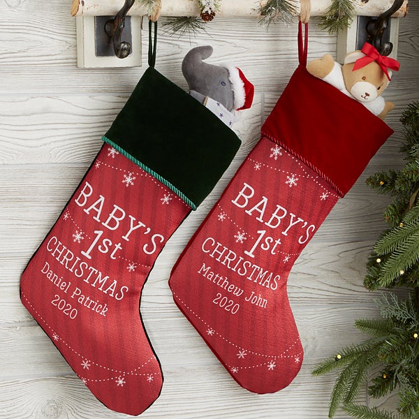 baby christmas stocking