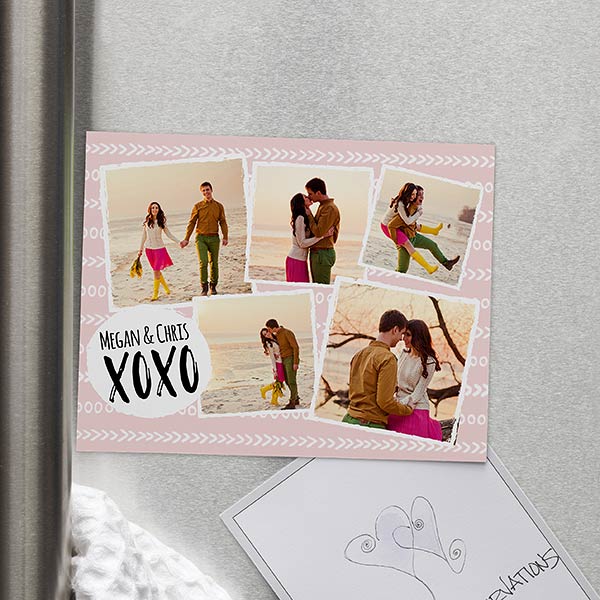 personalized refrigerator magnets romantic