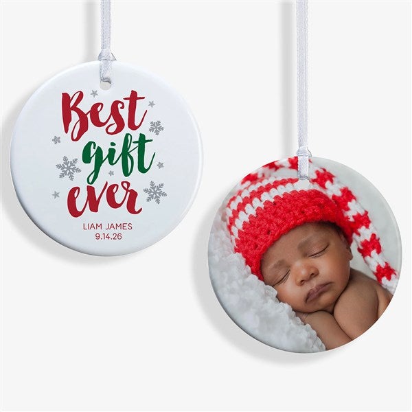 Best Gift Ever Personalized Baby Ornament - 19437